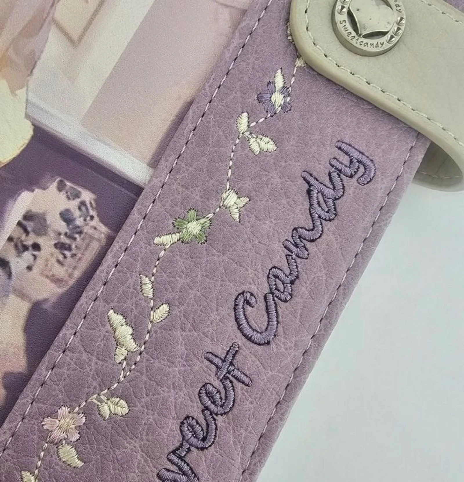 Sweet Candy purple notebook planner – photo 3